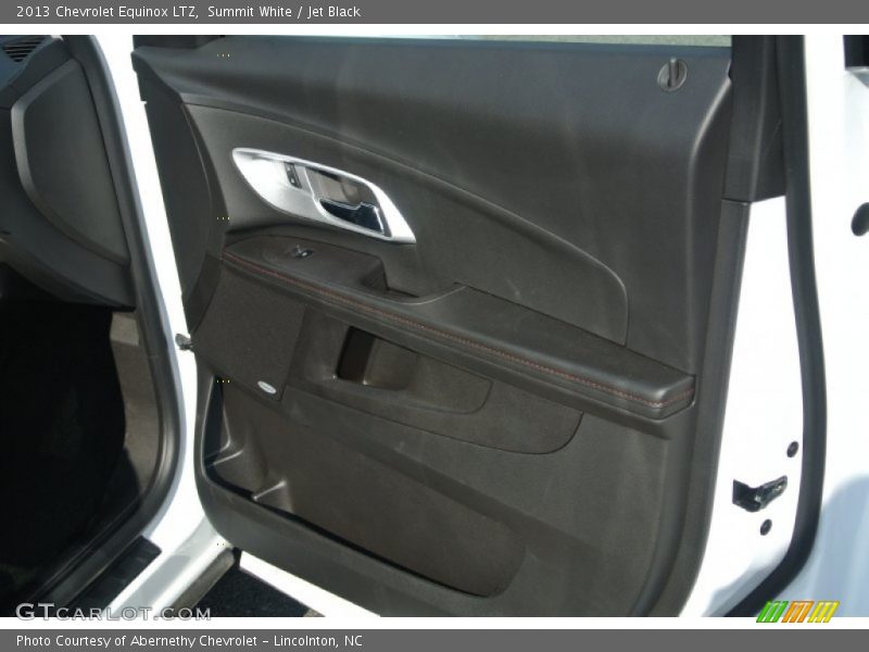 Summit White / Jet Black 2013 Chevrolet Equinox LTZ