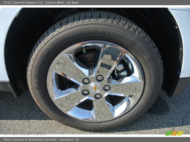 Summit White / Jet Black 2013 Chevrolet Equinox LTZ