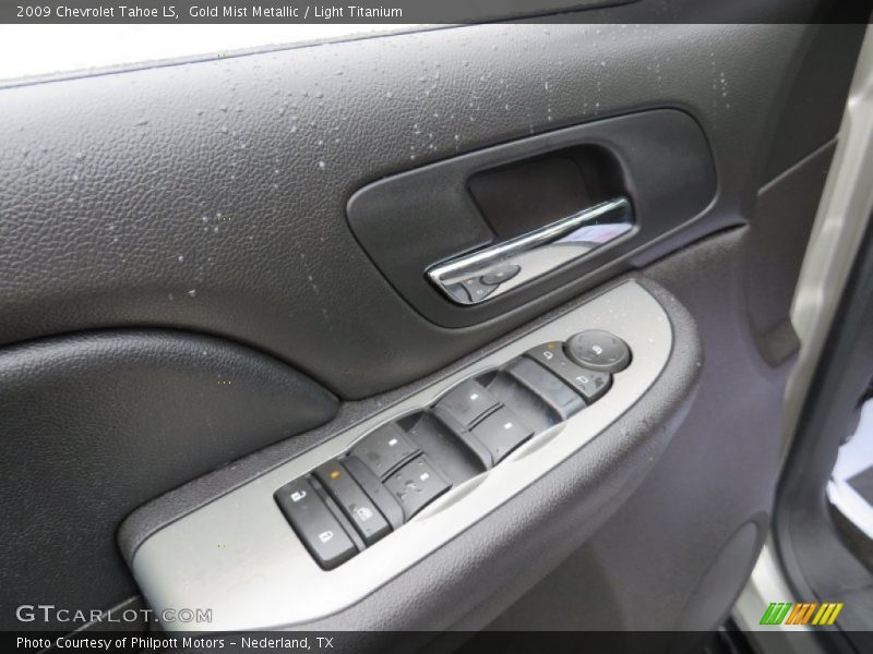 Gold Mist Metallic / Light Titanium 2009 Chevrolet Tahoe LS