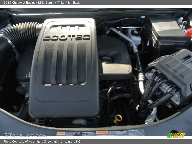 Summit White / Jet Black 2013 Chevrolet Equinox LTZ