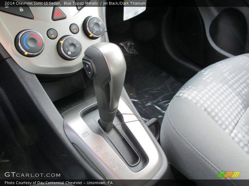  2014 Sonic LS Sedan 6 Speed Automatic Shifter