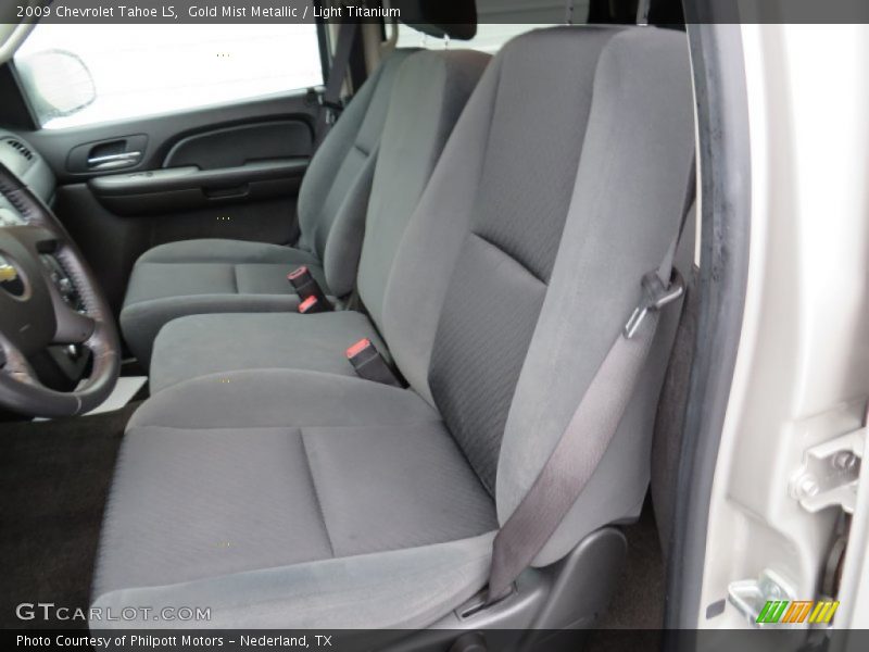 Gold Mist Metallic / Light Titanium 2009 Chevrolet Tahoe LS