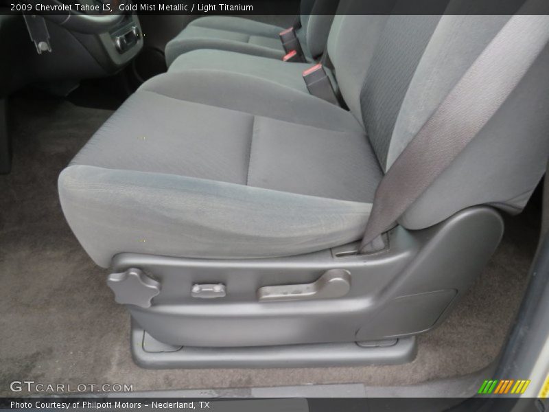 Gold Mist Metallic / Light Titanium 2009 Chevrolet Tahoe LS