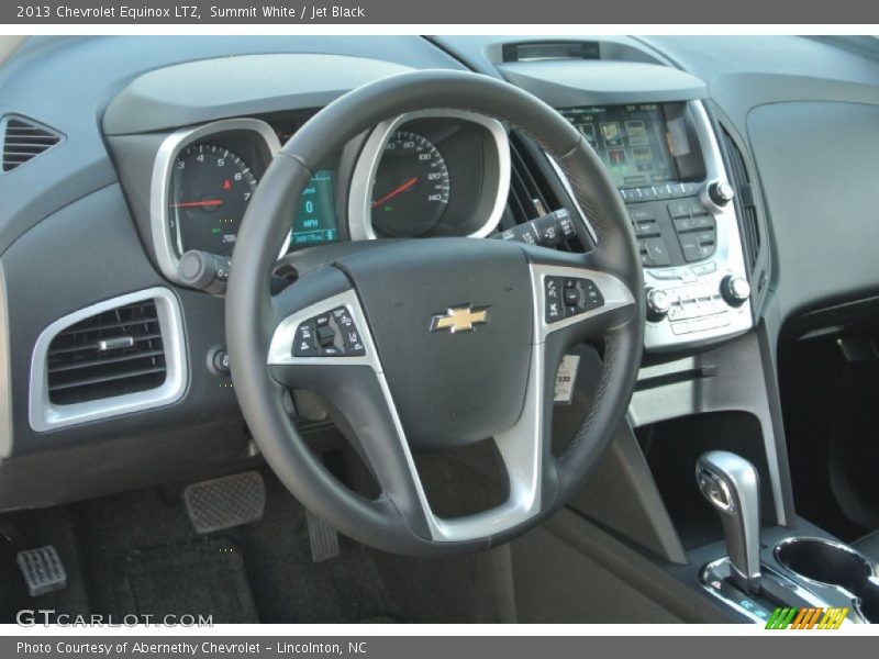 Summit White / Jet Black 2013 Chevrolet Equinox LTZ