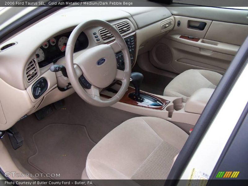 Gold Ash Metallic / Medium/Dark Pebble Beige 2006 Ford Taurus SEL