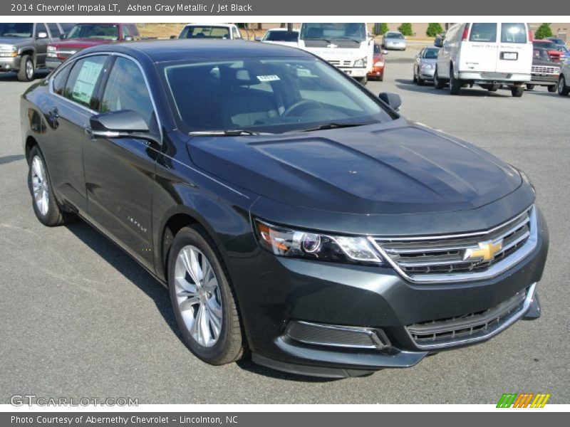 Ashen Gray Metallic / Jet Black 2014 Chevrolet Impala LT