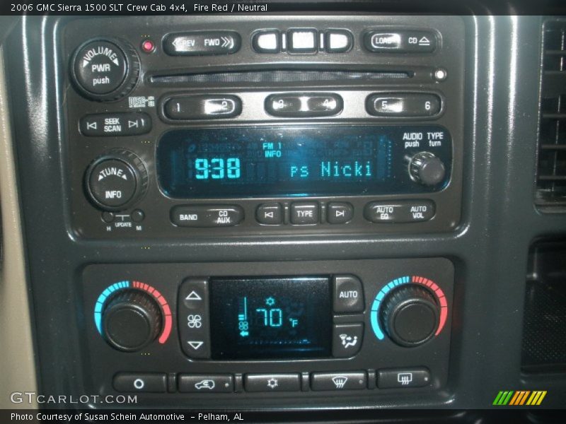 Fire Red / Neutral 2006 GMC Sierra 1500 SLT Crew Cab 4x4