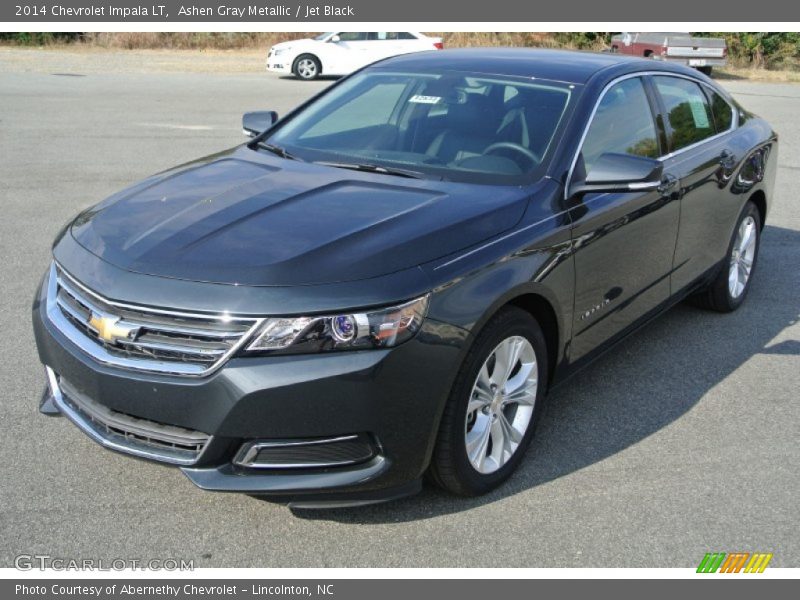 Ashen Gray Metallic / Jet Black 2014 Chevrolet Impala LT
