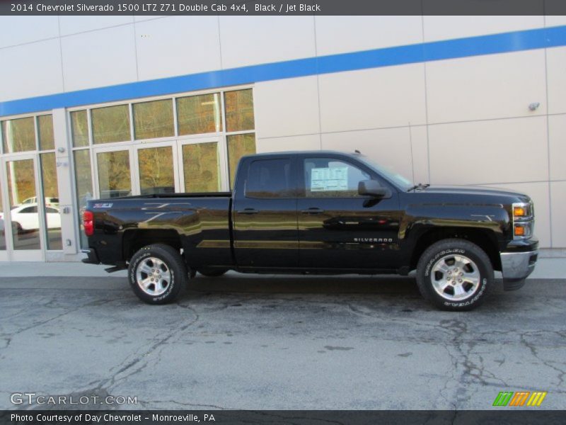 Black / Jet Black 2014 Chevrolet Silverado 1500 LTZ Z71 Double Cab 4x4