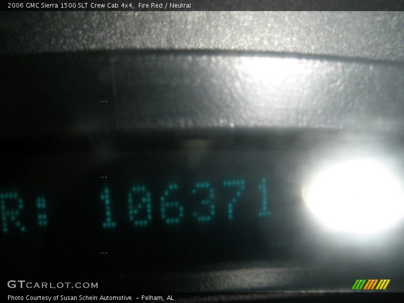 Fire Red / Neutral 2006 GMC Sierra 1500 SLT Crew Cab 4x4