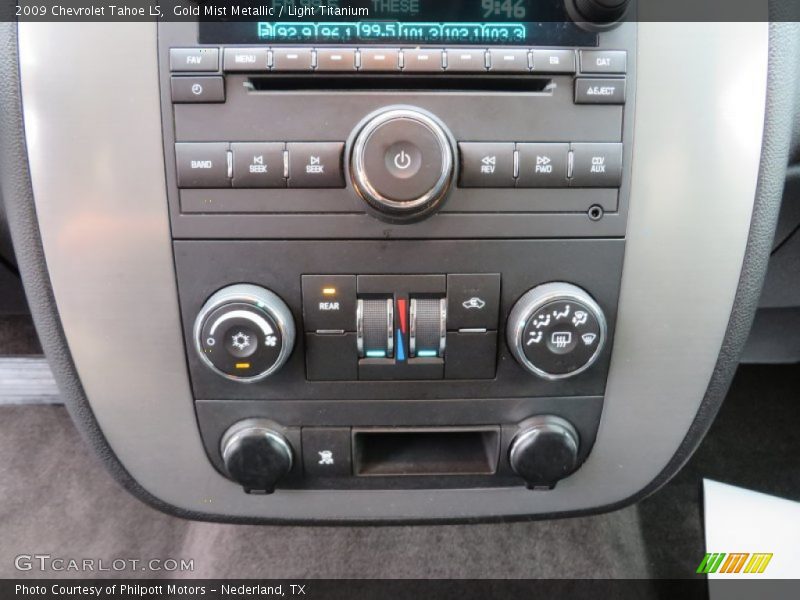 Gold Mist Metallic / Light Titanium 2009 Chevrolet Tahoe LS