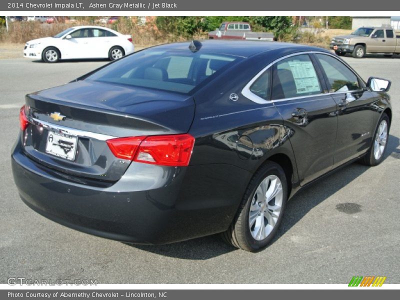 Ashen Gray Metallic / Jet Black 2014 Chevrolet Impala LT