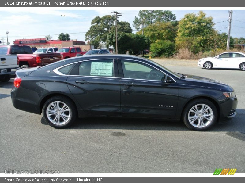 Ashen Gray Metallic / Jet Black 2014 Chevrolet Impala LT