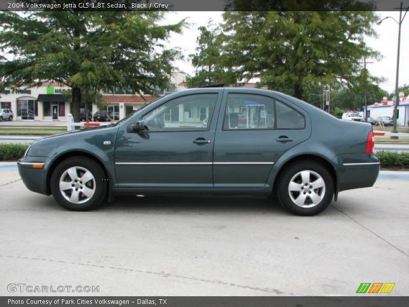 Black / Grey 2004 Volkswagen Jetta GLS 1.8T Sedan