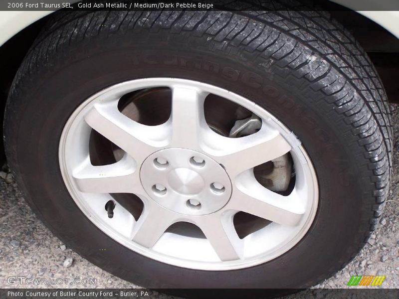 Gold Ash Metallic / Medium/Dark Pebble Beige 2006 Ford Taurus SEL