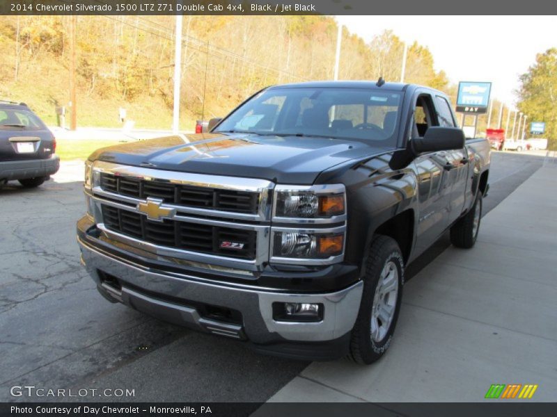 Black / Jet Black 2014 Chevrolet Silverado 1500 LTZ Z71 Double Cab 4x4