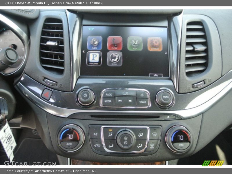 Ashen Gray Metallic / Jet Black 2014 Chevrolet Impala LT