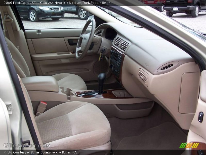 Gold Ash Metallic / Medium/Dark Pebble Beige 2006 Ford Taurus SEL