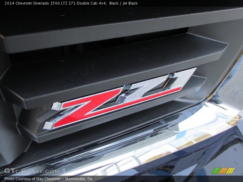Black / Jet Black 2014 Chevrolet Silverado 1500 LTZ Z71 Double Cab 4x4