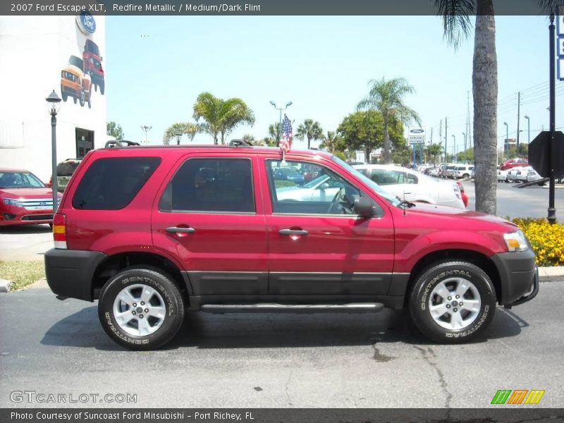 Redfire Metallic / Medium/Dark Flint 2007 Ford Escape XLT