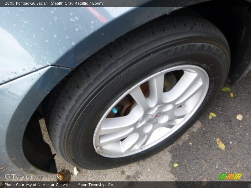 Stealth Gray Metallic / Ebony 2005 Pontiac G6 Sedan