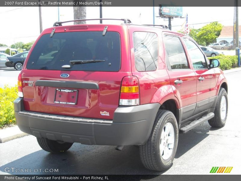 Redfire Metallic / Medium/Dark Flint 2007 Ford Escape XLT