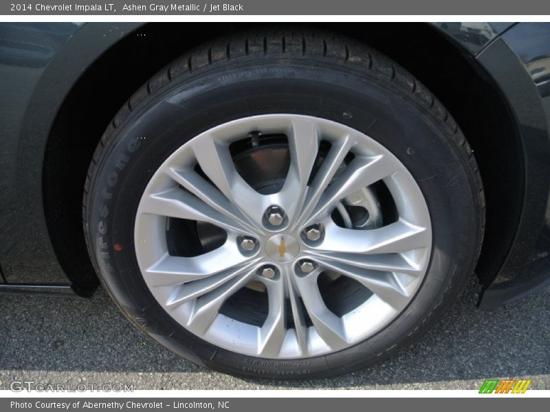 Ashen Gray Metallic / Jet Black 2014 Chevrolet Impala LT