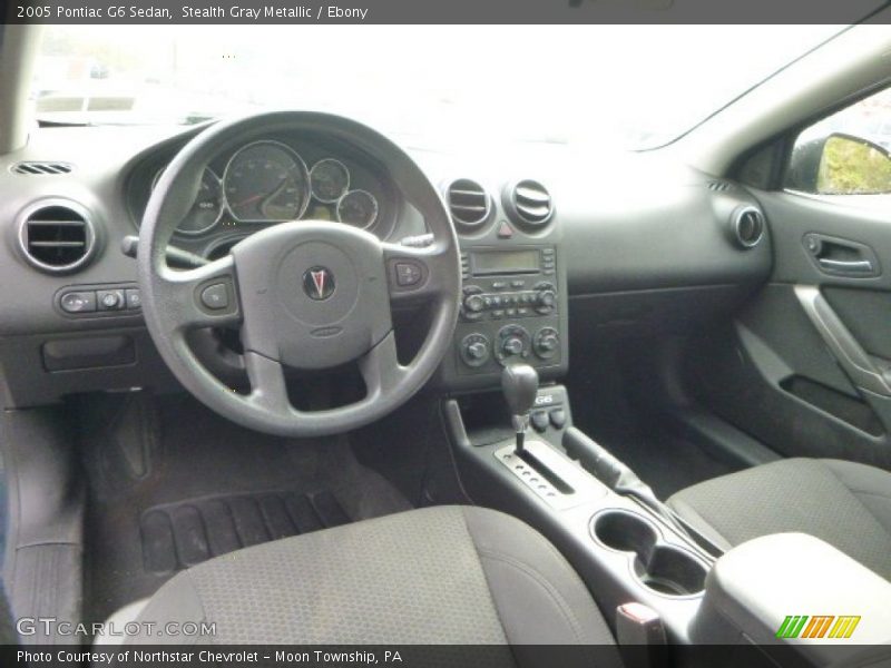 Stealth Gray Metallic / Ebony 2005 Pontiac G6 Sedan