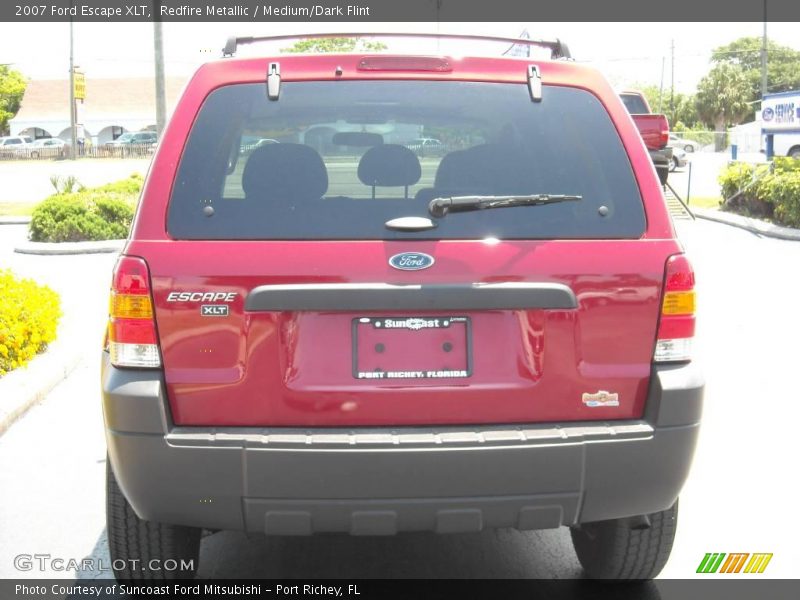 Redfire Metallic / Medium/Dark Flint 2007 Ford Escape XLT
