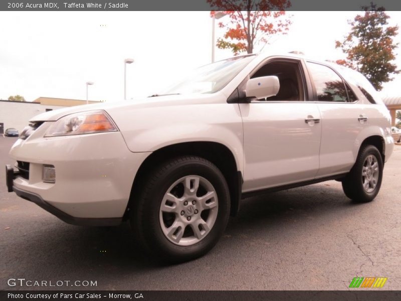 Taffeta White / Saddle 2006 Acura MDX