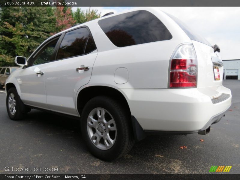 Taffeta White / Saddle 2006 Acura MDX