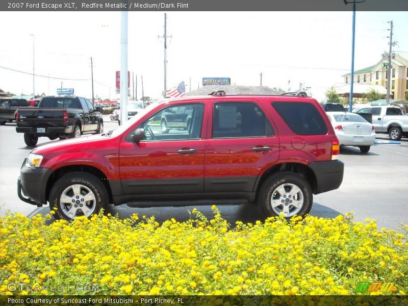 Redfire Metallic / Medium/Dark Flint 2007 Ford Escape XLT
