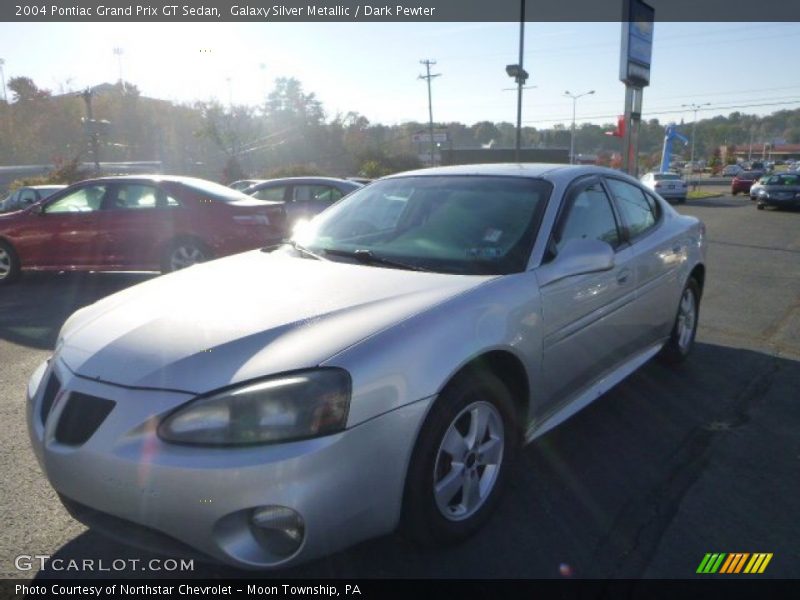 Galaxy Silver Metallic / Dark Pewter 2004 Pontiac Grand Prix GT Sedan