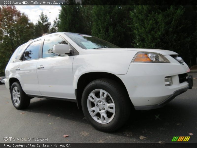 Taffeta White / Saddle 2006 Acura MDX