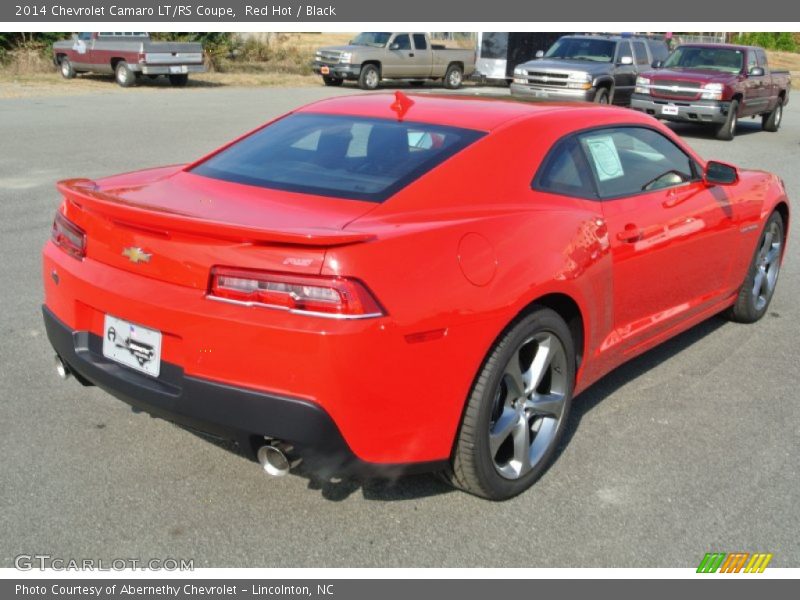 Red Hot / Black 2014 Chevrolet Camaro LT/RS Coupe