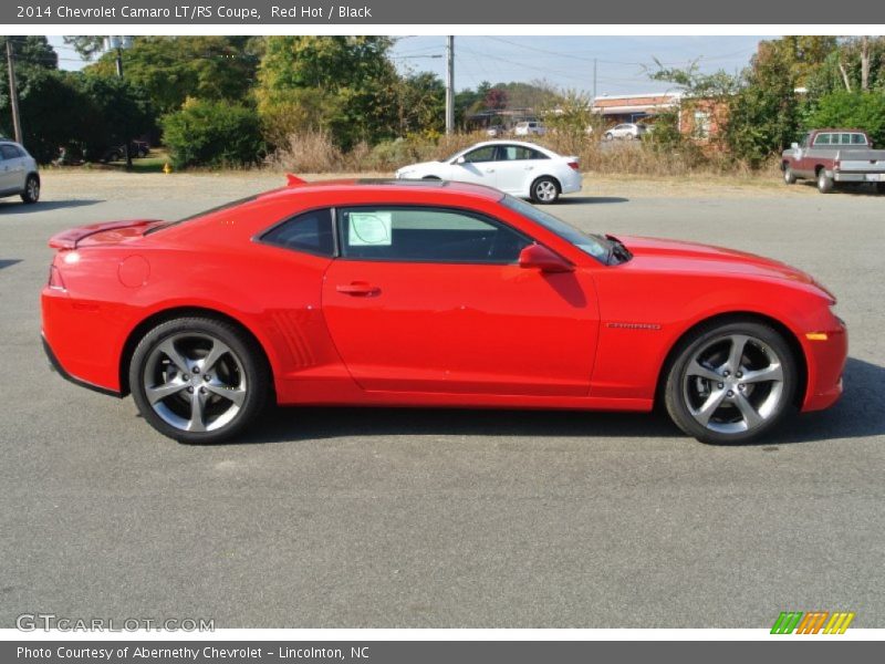Red Hot / Black 2014 Chevrolet Camaro LT/RS Coupe