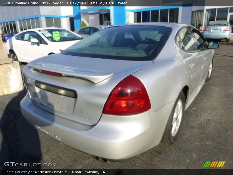 Galaxy Silver Metallic / Dark Pewter 2004 Pontiac Grand Prix GT Sedan