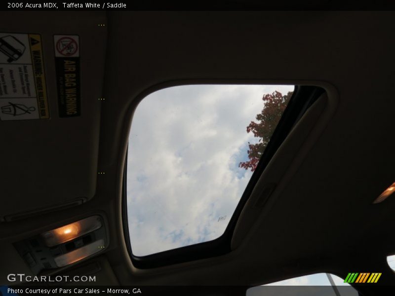Taffeta White / Saddle 2006 Acura MDX