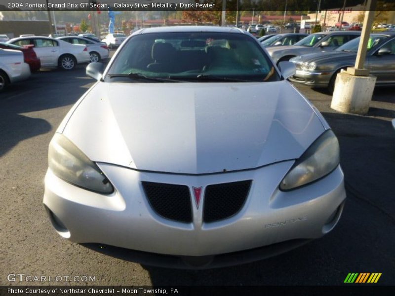 Galaxy Silver Metallic / Dark Pewter 2004 Pontiac Grand Prix GT Sedan