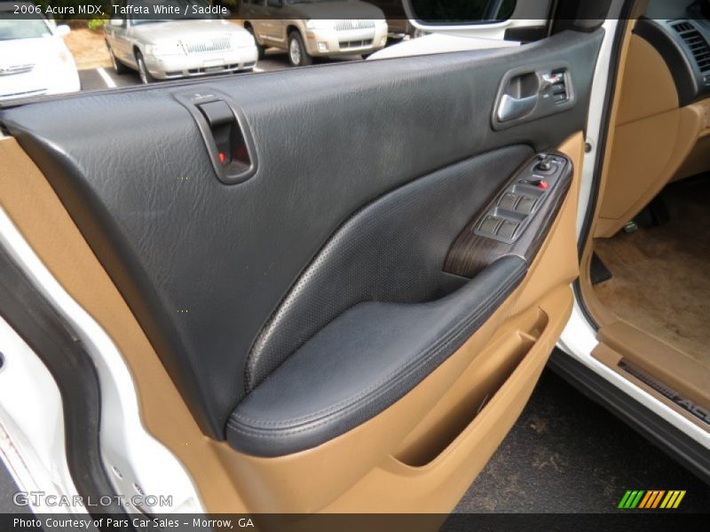 Taffeta White / Saddle 2006 Acura MDX