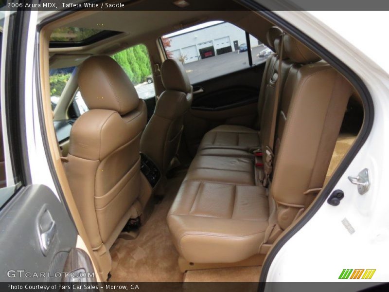 Taffeta White / Saddle 2006 Acura MDX
