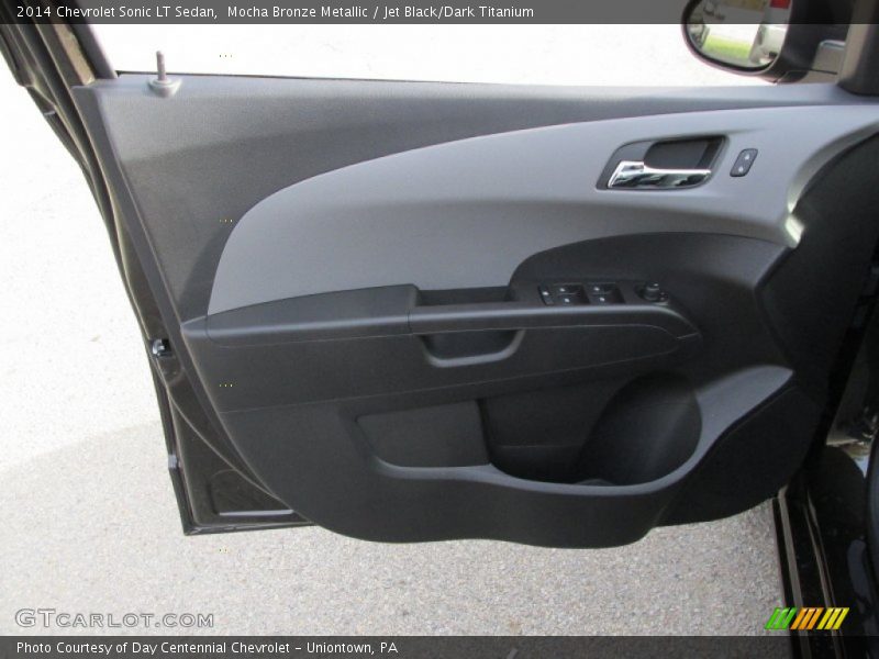 Mocha Bronze Metallic / Jet Black/Dark Titanium 2014 Chevrolet Sonic LT Sedan