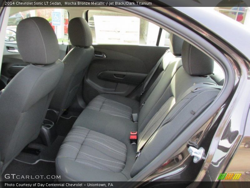 Mocha Bronze Metallic / Jet Black/Dark Titanium 2014 Chevrolet Sonic LT Sedan