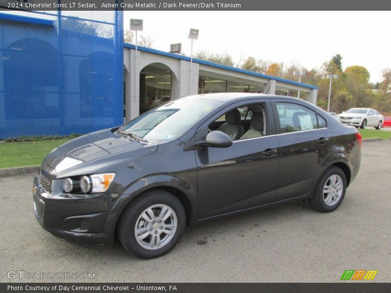 Ashen Gray Metallic / Dark Pewter/Dark Titanium 2014 Chevrolet Sonic LT Sedan