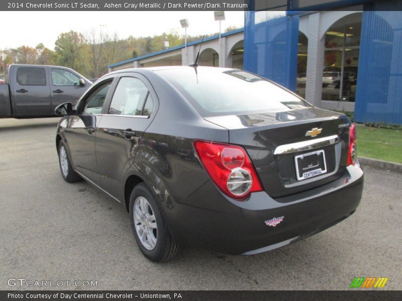 Ashen Gray Metallic / Dark Pewter/Dark Titanium 2014 Chevrolet Sonic LT Sedan