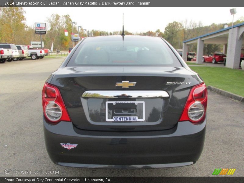 Ashen Gray Metallic / Dark Pewter/Dark Titanium 2014 Chevrolet Sonic LT Sedan
