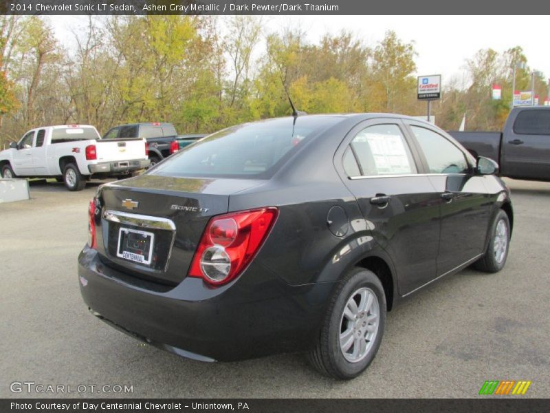Ashen Gray Metallic / Dark Pewter/Dark Titanium 2014 Chevrolet Sonic LT Sedan