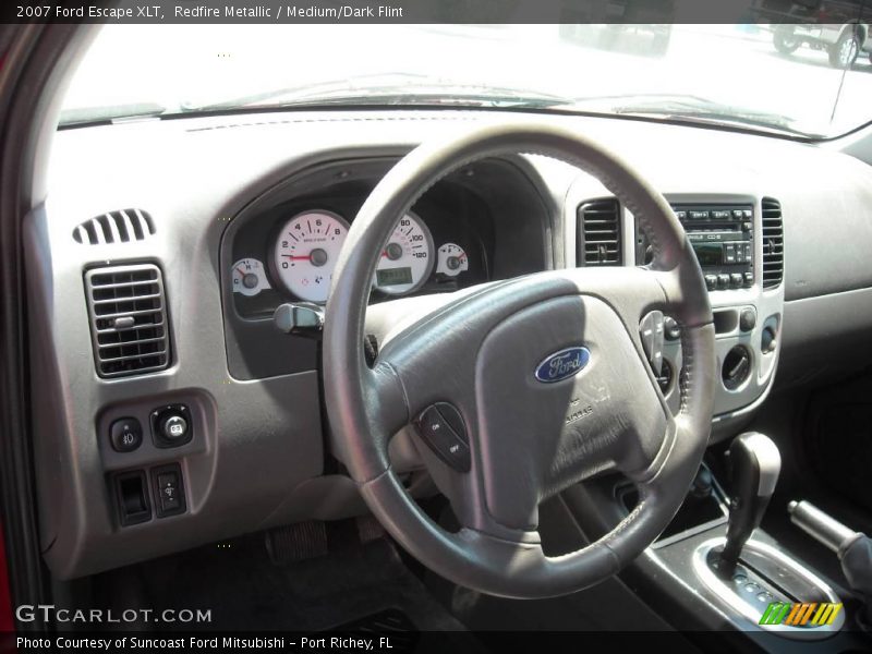 Redfire Metallic / Medium/Dark Flint 2007 Ford Escape XLT