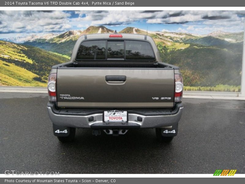 Pyrite Mica / Sand Beige 2014 Toyota Tacoma V6 TRD Double Cab 4x4