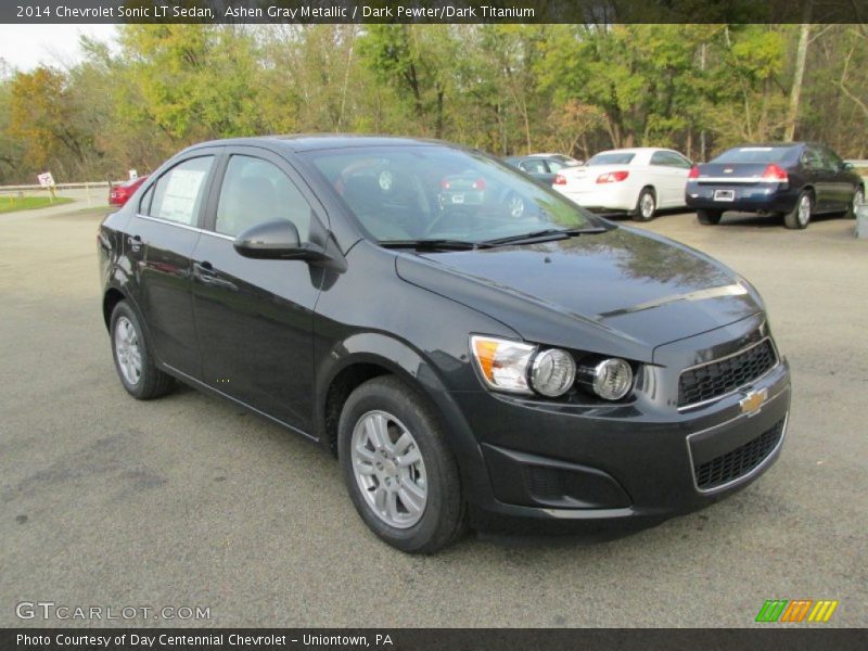 Ashen Gray Metallic / Dark Pewter/Dark Titanium 2014 Chevrolet Sonic LT Sedan
